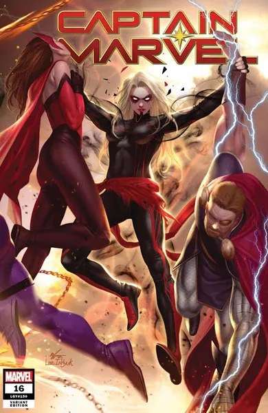Captain Marvel #16 (Inhyuk Lee Connecting Variant)
