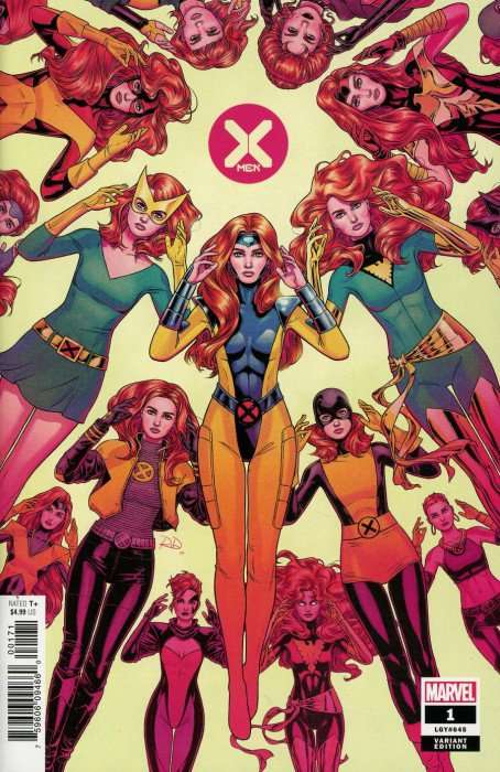 X-Men Issue # 1g 1/50 Incentive Russell Dauterman Variant Cover
