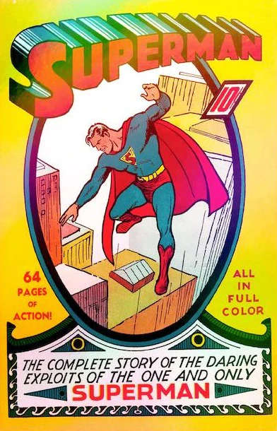 SDCC 2023 SUPERMAN #1 FACSIMILE EDITION FOIL VARIANT LIMITED TO 1200 COPIES
