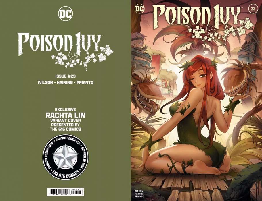 Poison Ivy Issue # 23 syndicate-a&b RACHTA LIN TRADE/VIRGIN  EXCLUSIVE VARIANT SET.