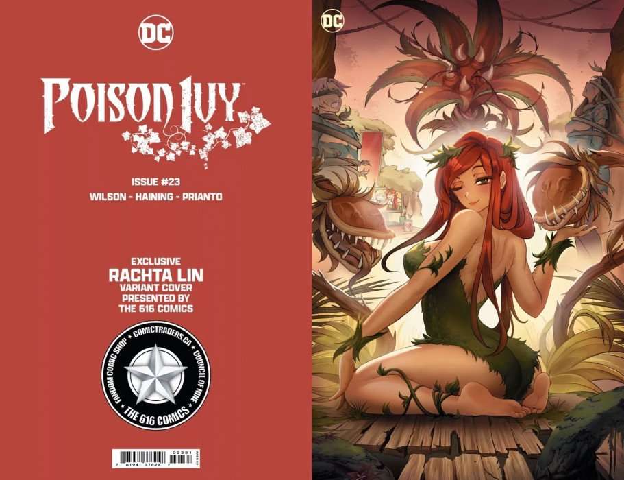 Poison Ivy Issue # 23 syndicate-a&b RACHTA LIN TRADE/VIRGIN  EXCLUSIVE VARIANT SET.