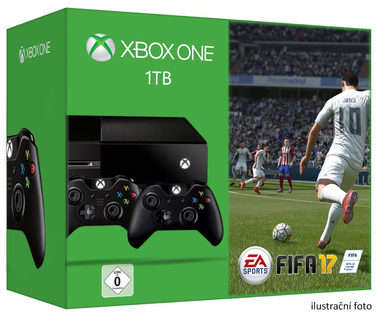 XBOX ONE 1TB + FIFA 17 - 9 Months Old