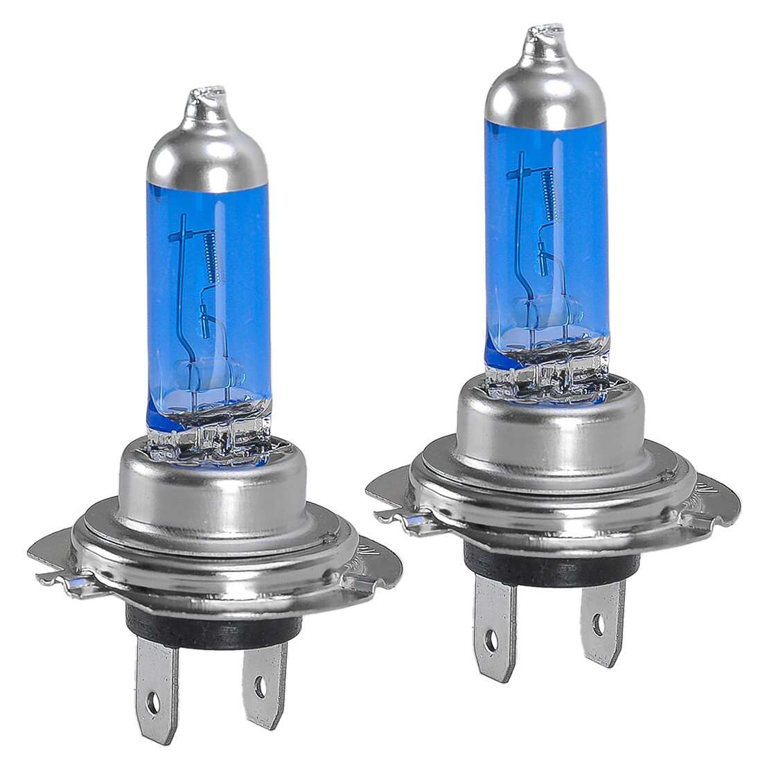 2Pcs H7 100W Halogen Bulbs Super White Effect Headlight Light Lamp Bulbs