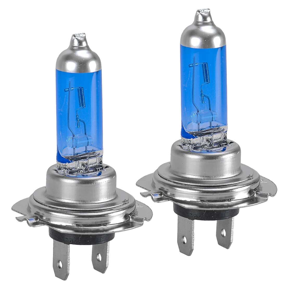 2Pcs H7 100W Halogen Bulbs Super White Effect Headlight Light Lamp Bulbs