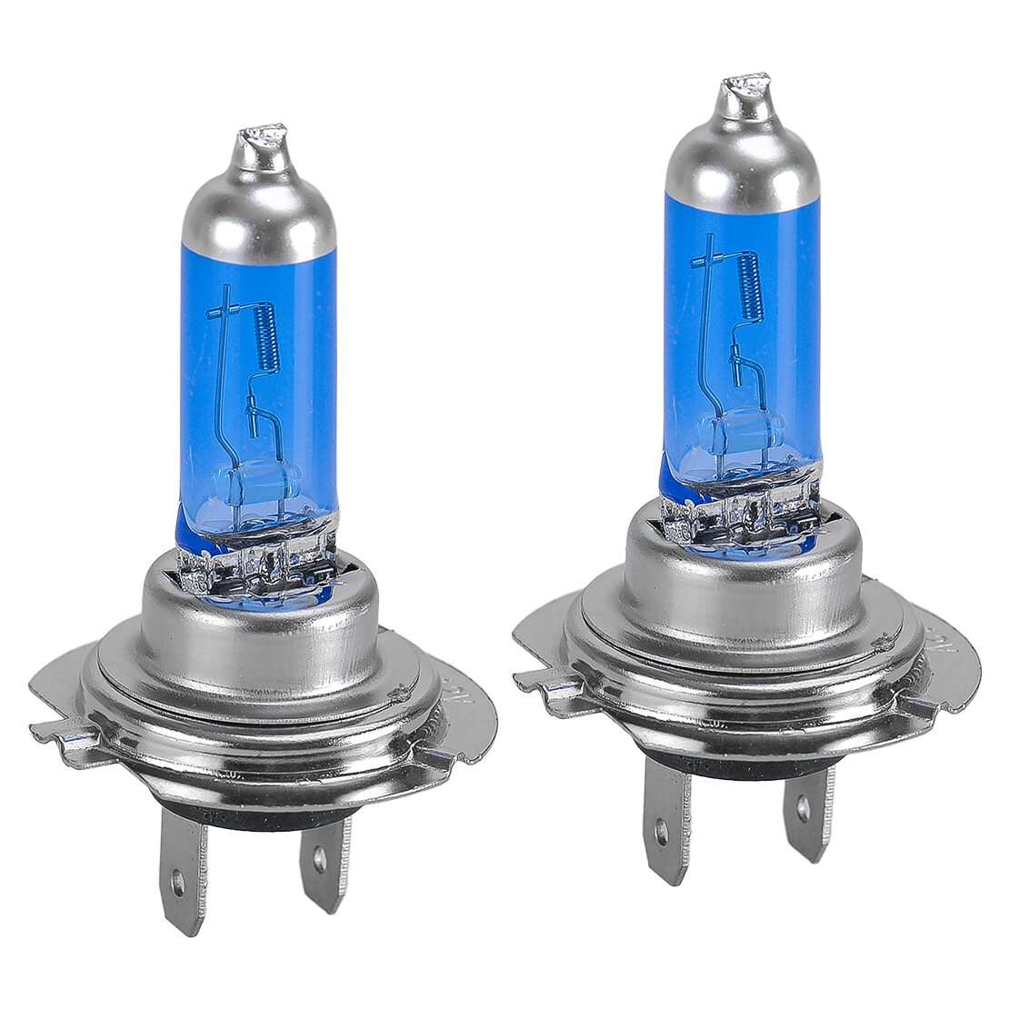 2Pcs H7 100W Halogen Bulbs Super White Effect Headlight Light Lamp Bulbs