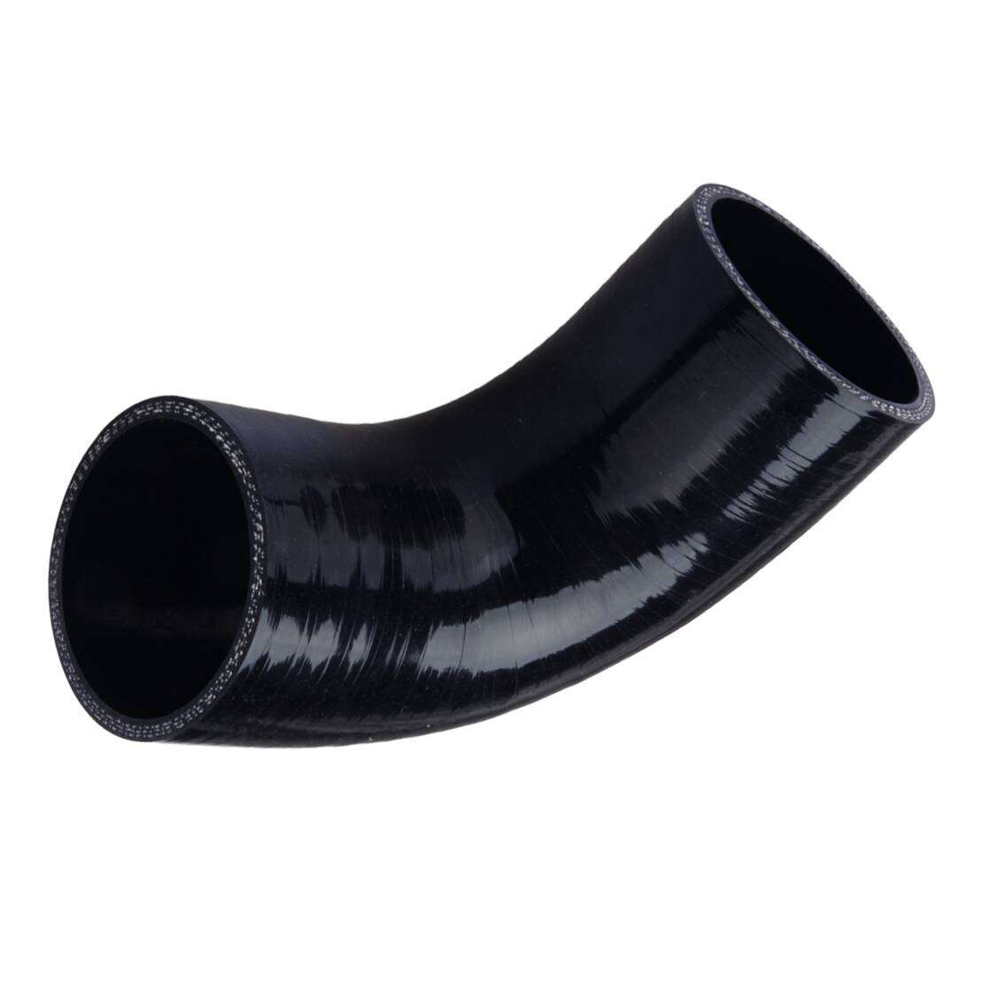 2pcs 2.5 Inch 90 Degree Elbow Silicone Hose Pipe Intercooler Coupler Turbo