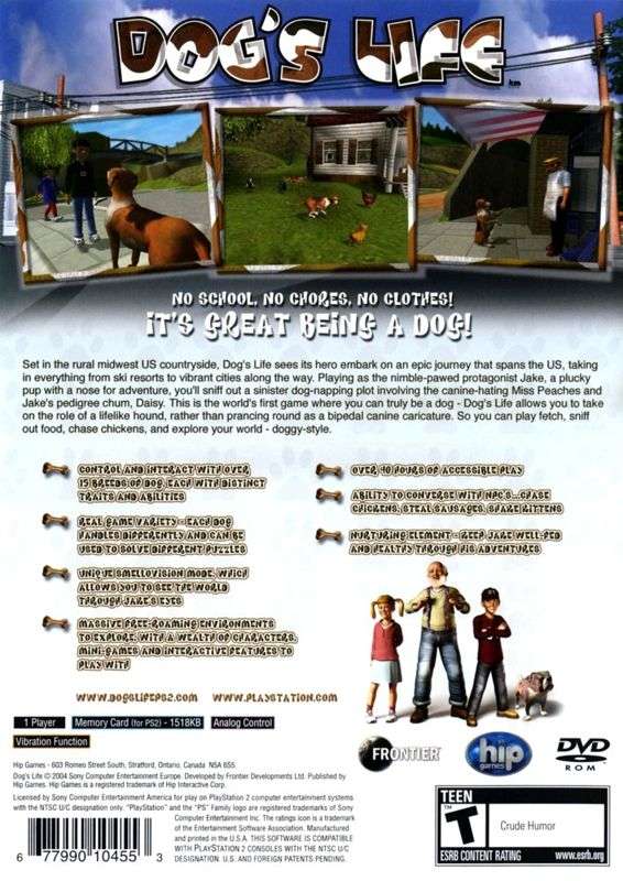 PS2 Dog's Life
