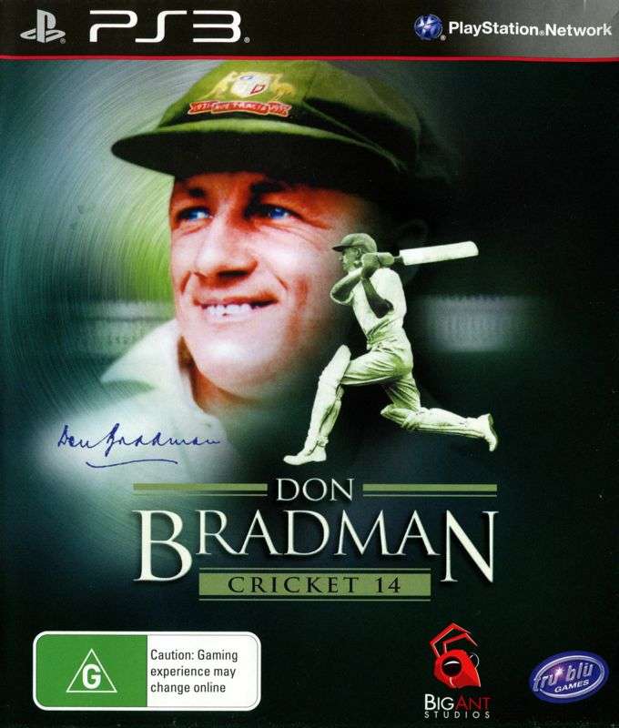 PS3 Don Bradman Cricket 14
