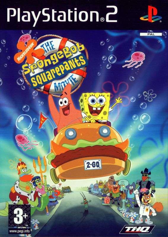 PS2 Spongebob Squarepants - The Movie