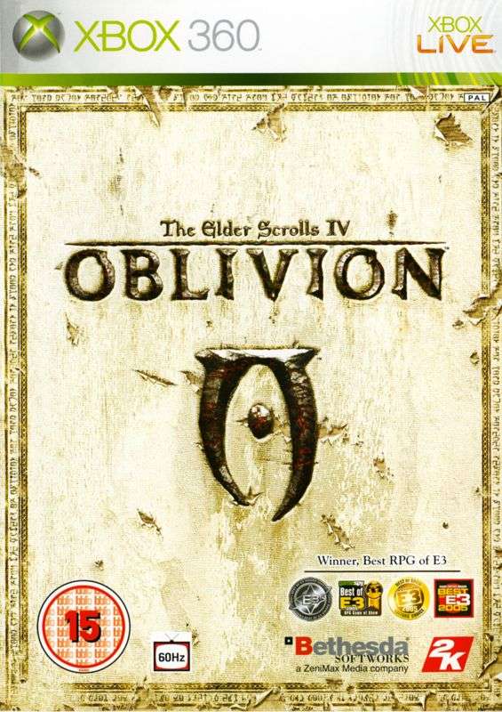 XB 360 The Elder Scrolls Oblivion