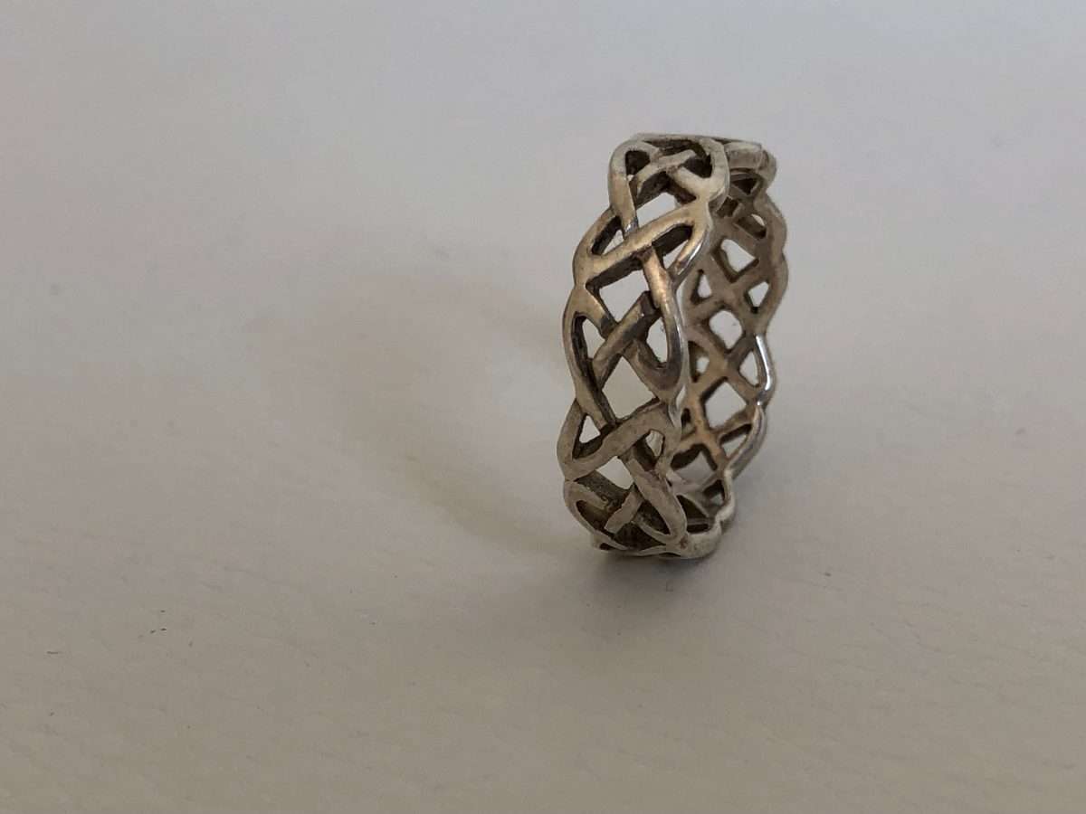 Silver Tone Celtic Design Ring #ML321 R295.00 | Dimensions: Ring Size U