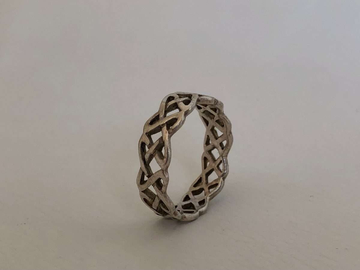 Silver Tone Celtic Design Ring #ML321 R295.00 | Dimensions: Ring Size U