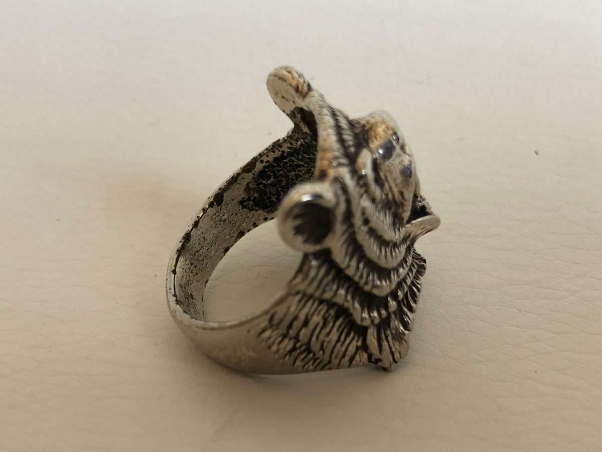 925 Silver Bear Ring, G & S c. 94 No. 10 #ML331 R495.00 | Dimensions: Size R1/2