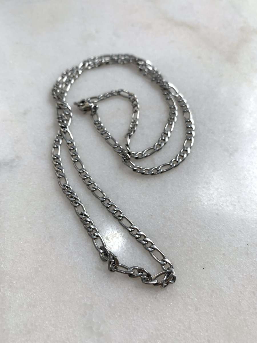 Silver Plated Chain, No pendant