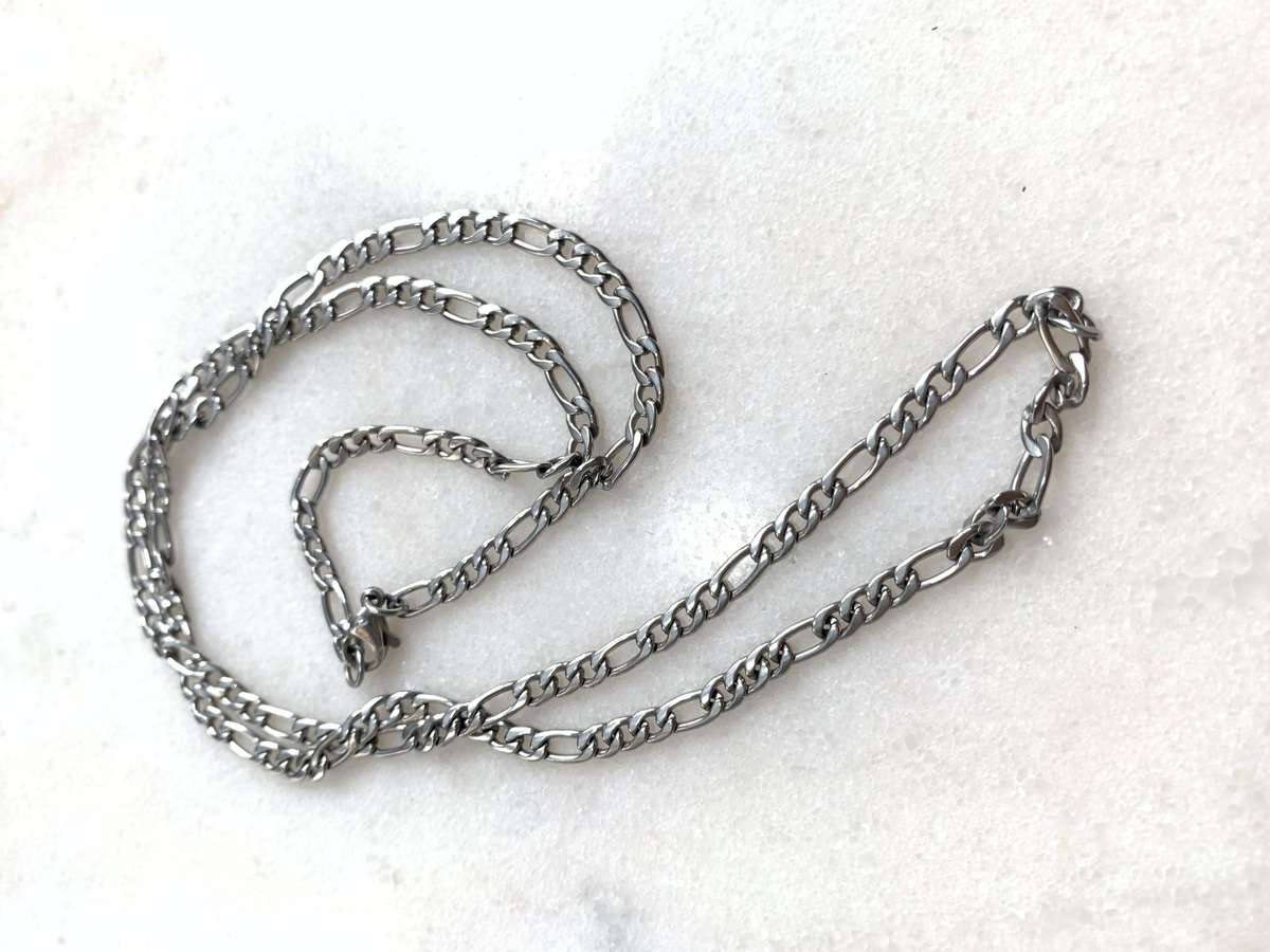 Silver Plated Chain, No pendant