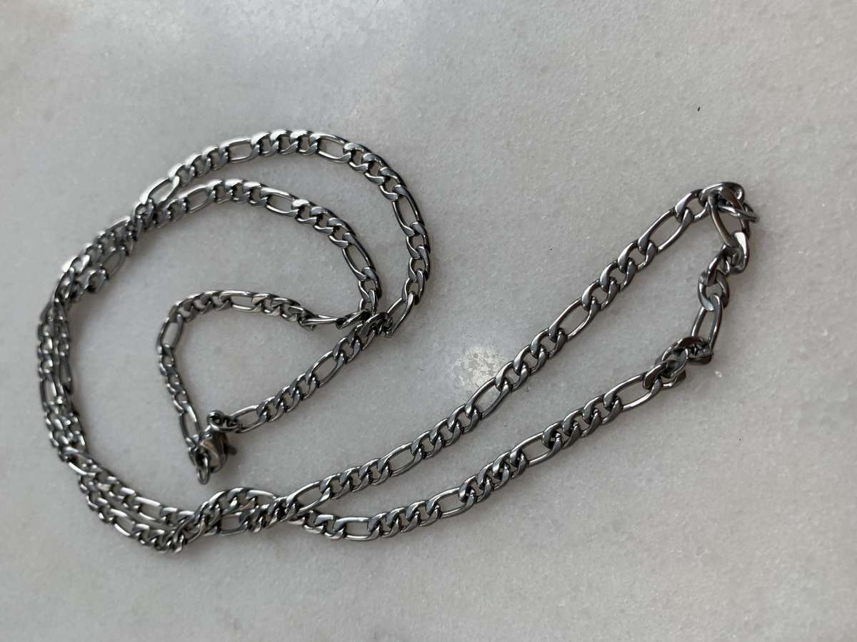 Silver Plated Chain, No pendant