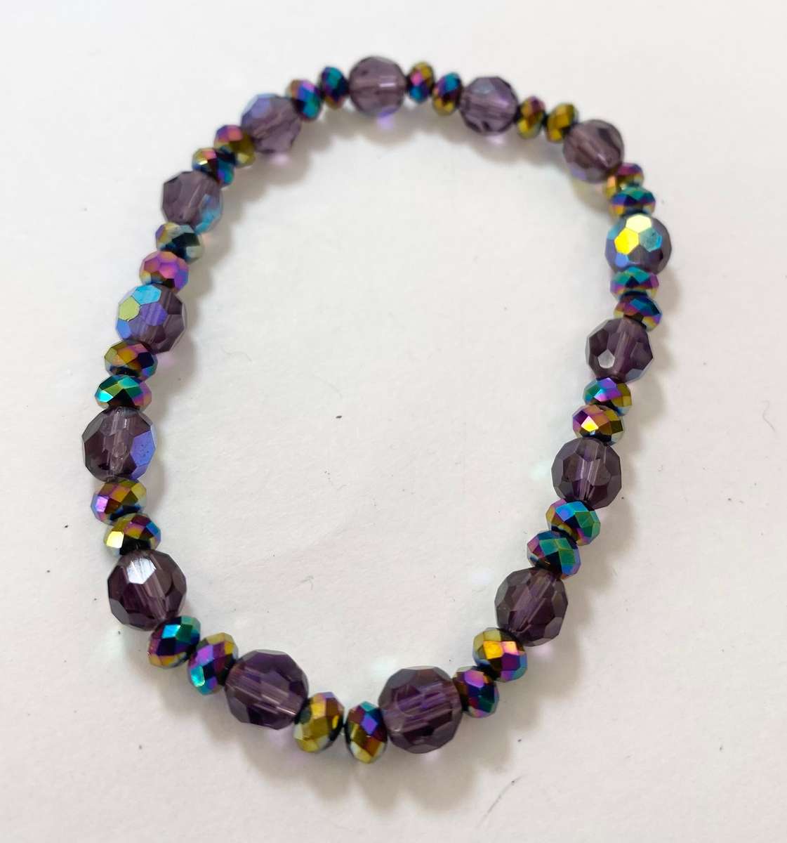 Bracelet - Multi-colour Anodised Beads #ML1226 R150.00 | Dimensions: 60mm D