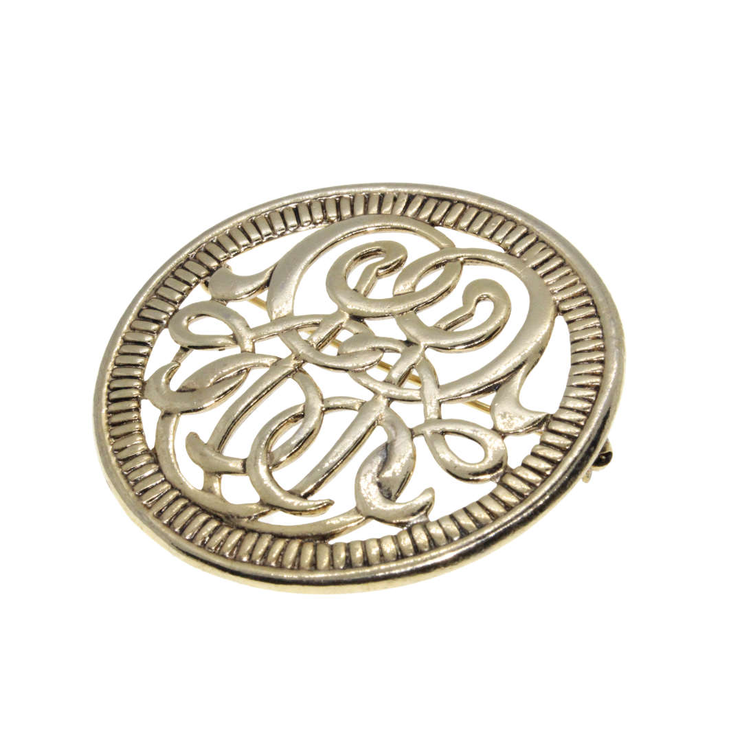 Brooch - Gold Tone Vintage Celtic Design Brooch - ML2867