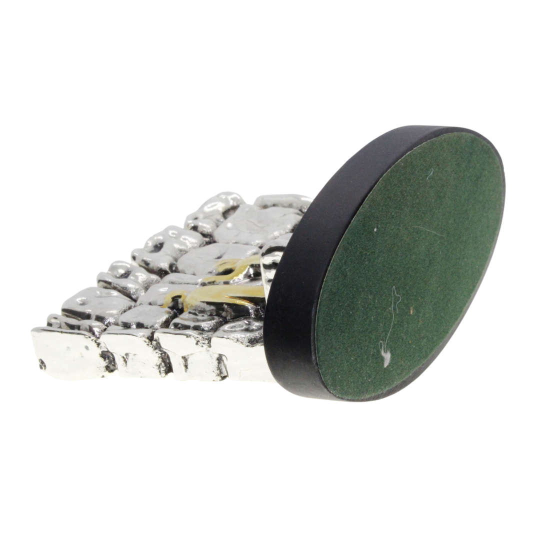 Antique - 925 Silver Clad Stamped. Jerusalem Wailing Wall Ornament - ML3003