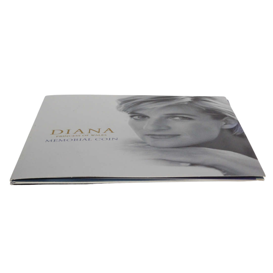 Coin -  Diana Princess of Wales Memorial Coin in Memorial Booklet - ML3004