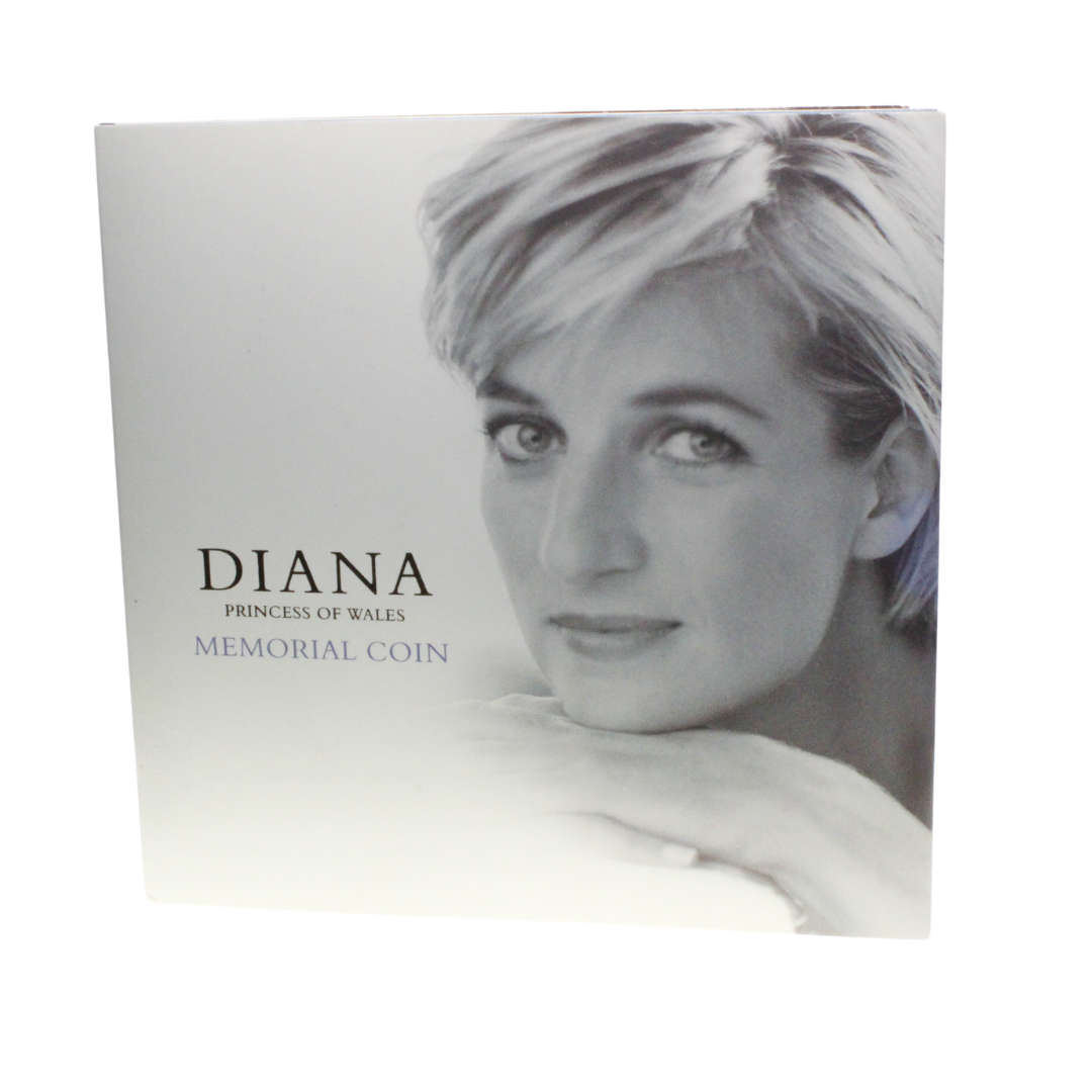 Coin -  Diana Princess of Wales Memorial Coin in Memorial Booklet - ML3004