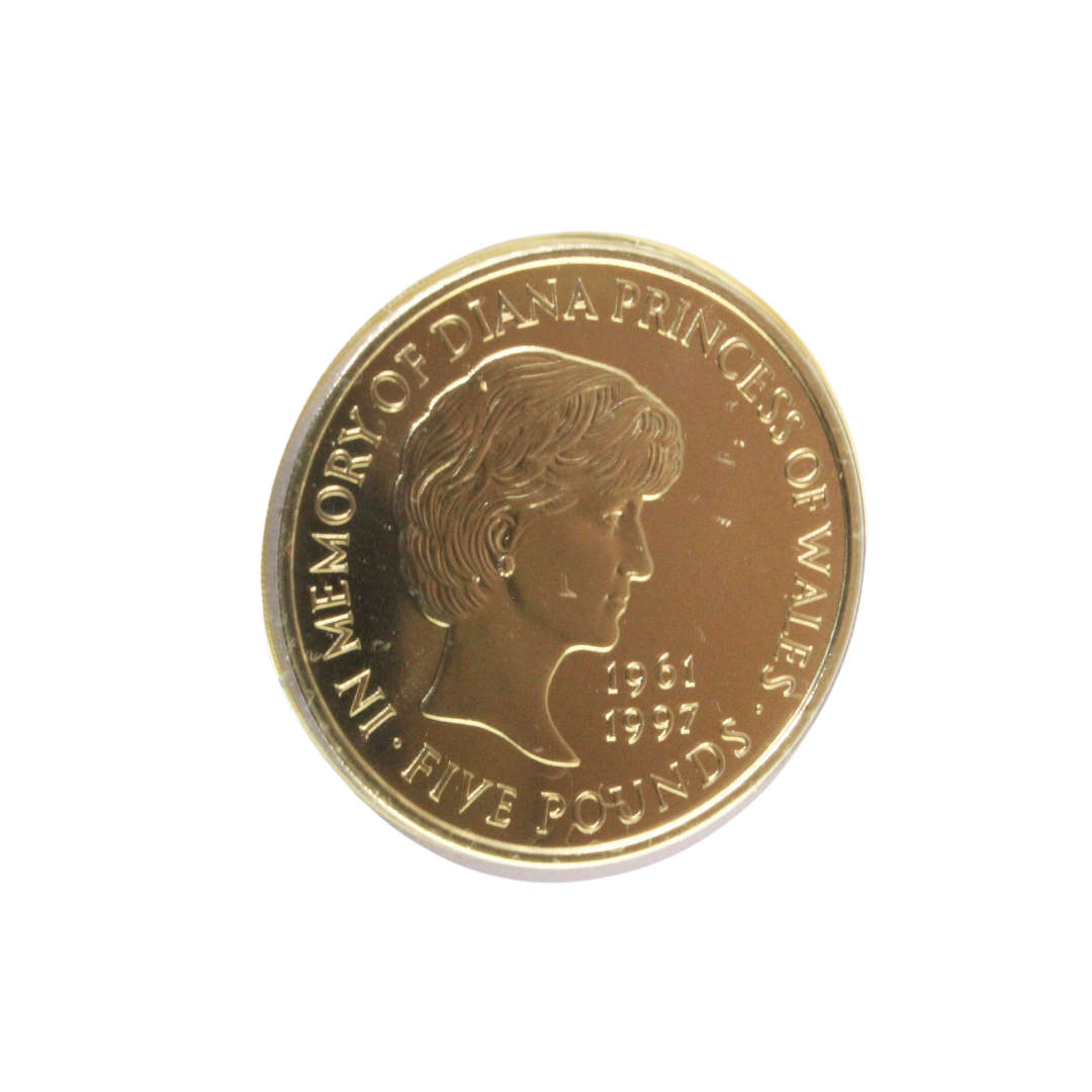 Coin -  Diana Princess of Wales Memorial Coin in Memorial Booklet - ML3004