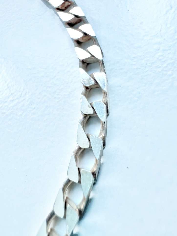 Bracelet - 925 Silver Ladies Bracelet. Link Chain ML2021