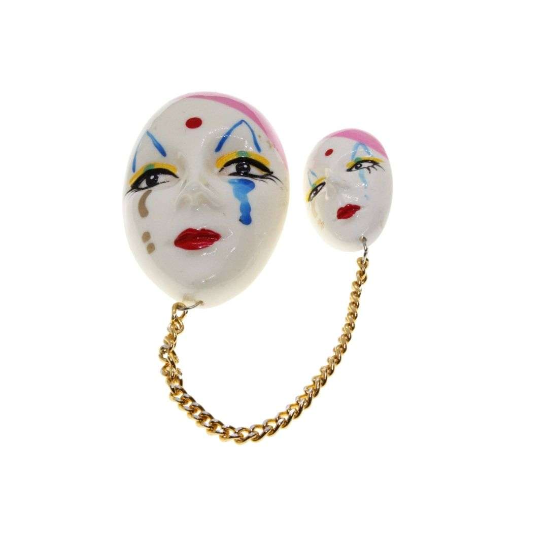 Brooch - x 5 Assorted Fun Brooches - ML3114