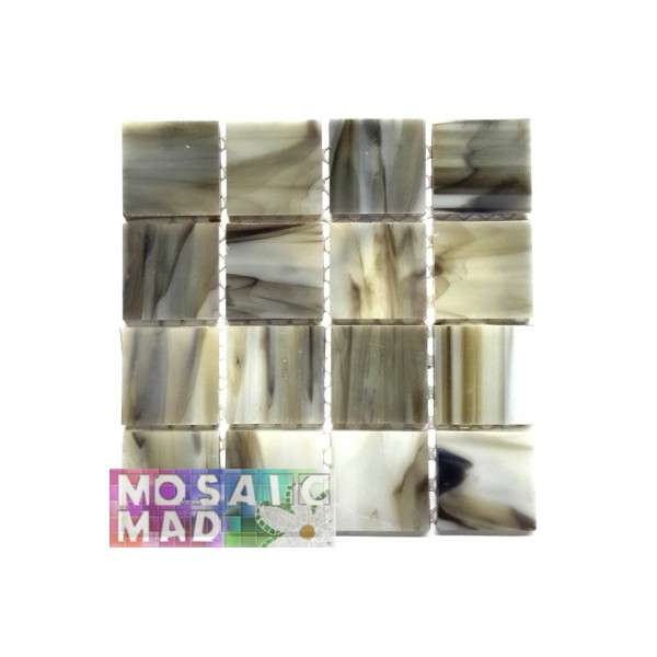 Tiffany (stained) Glass - Dusk Mix 25x25mm