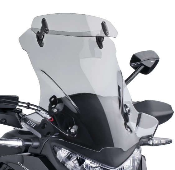 PUIG - Honda VFR1200 X Crosstourer (12-15) - Touring Light Tint with Adjustable Wind Deflector