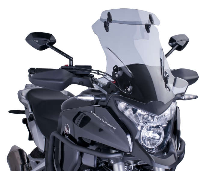 PUIG - Honda VFR1200 X Crosstourer (12-15) - Touring Light Tint with Adjustable Wind Deflector