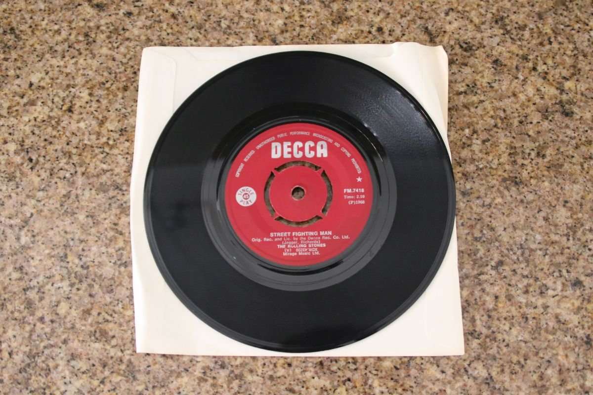 The Rolling Stones - Street Fighting Man (7") (VG/Generic)