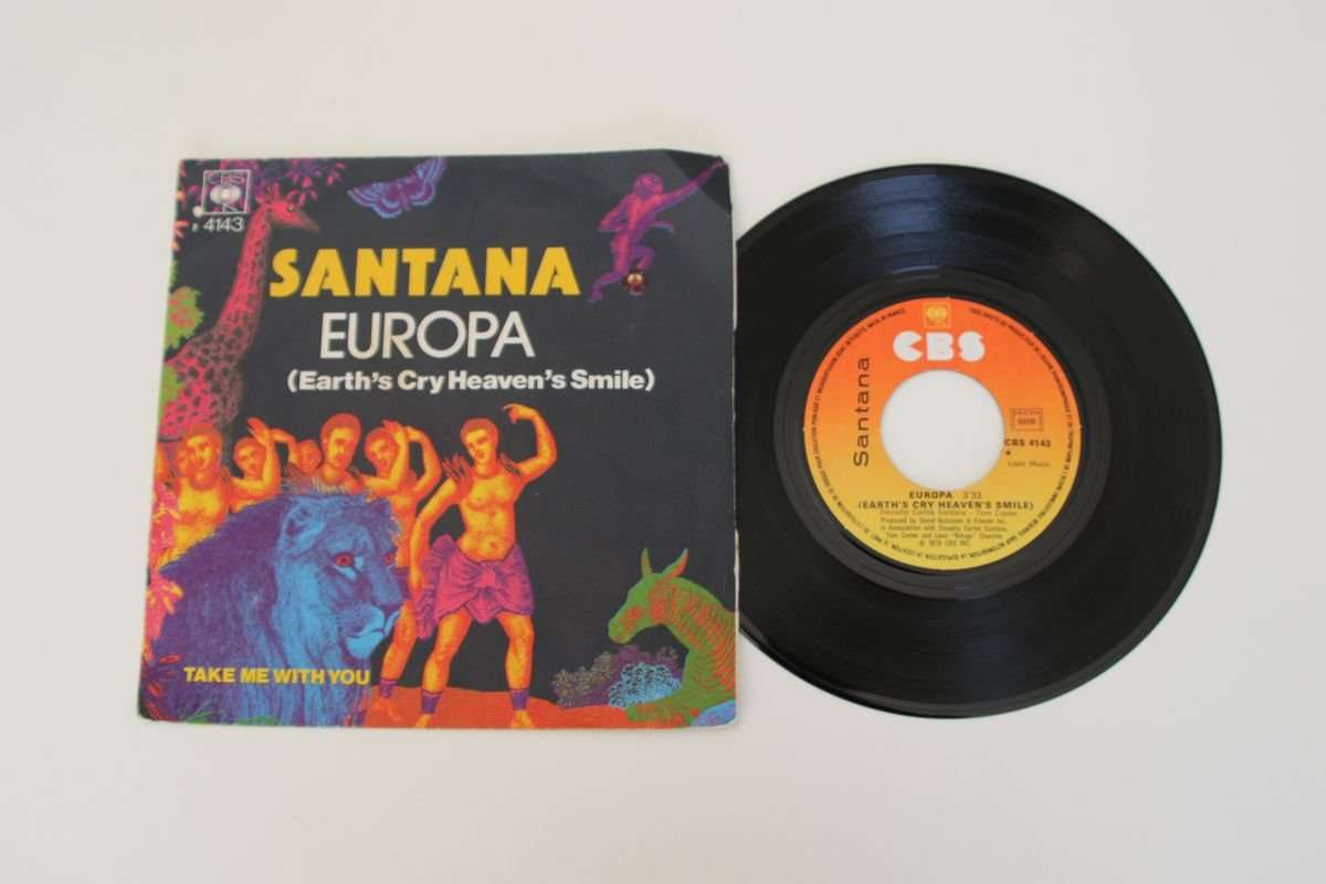 Santana - Europa (7") (VG+/VG)