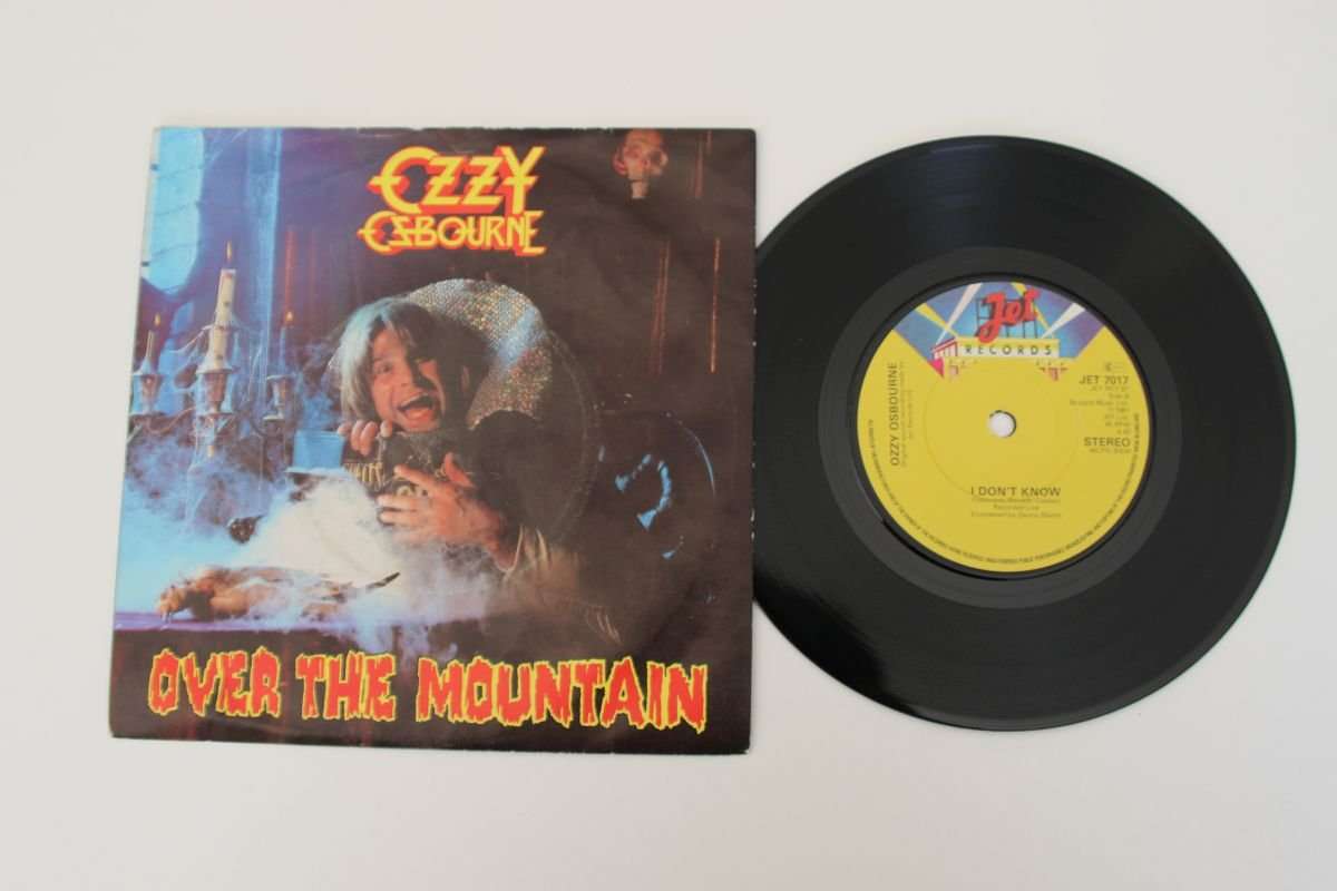 Ozzy Osbourne - Over The Mountain (7") (VG+)