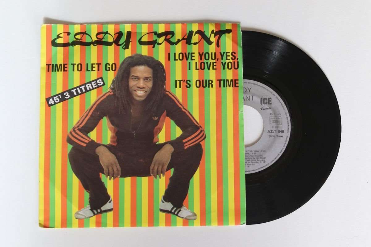 Eddy Grant - Time To Let Go (7")(VG/VG+)