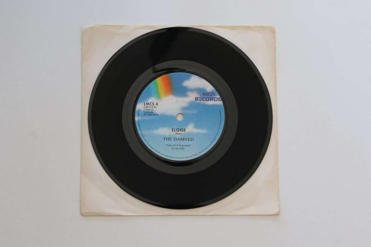The Damned - Eloise / Temptation (7") (VG+/Gen)