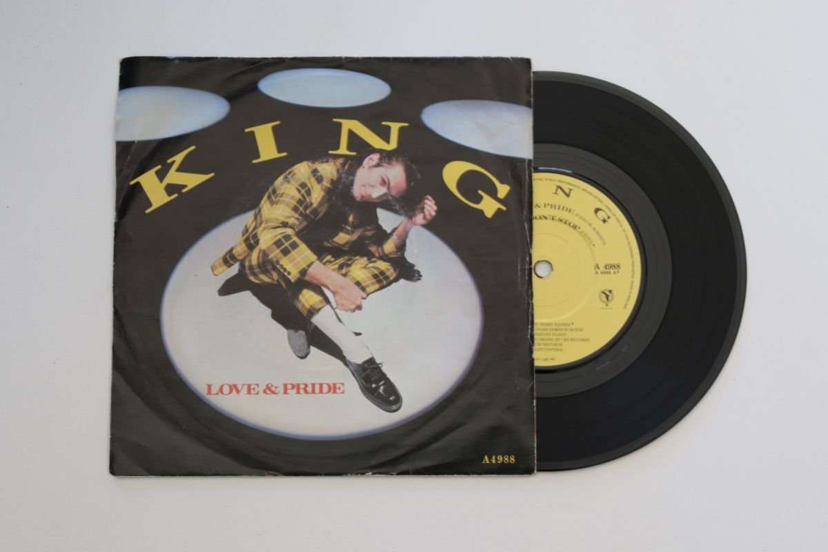 King - Love & Pride (7")(VG+/VG)