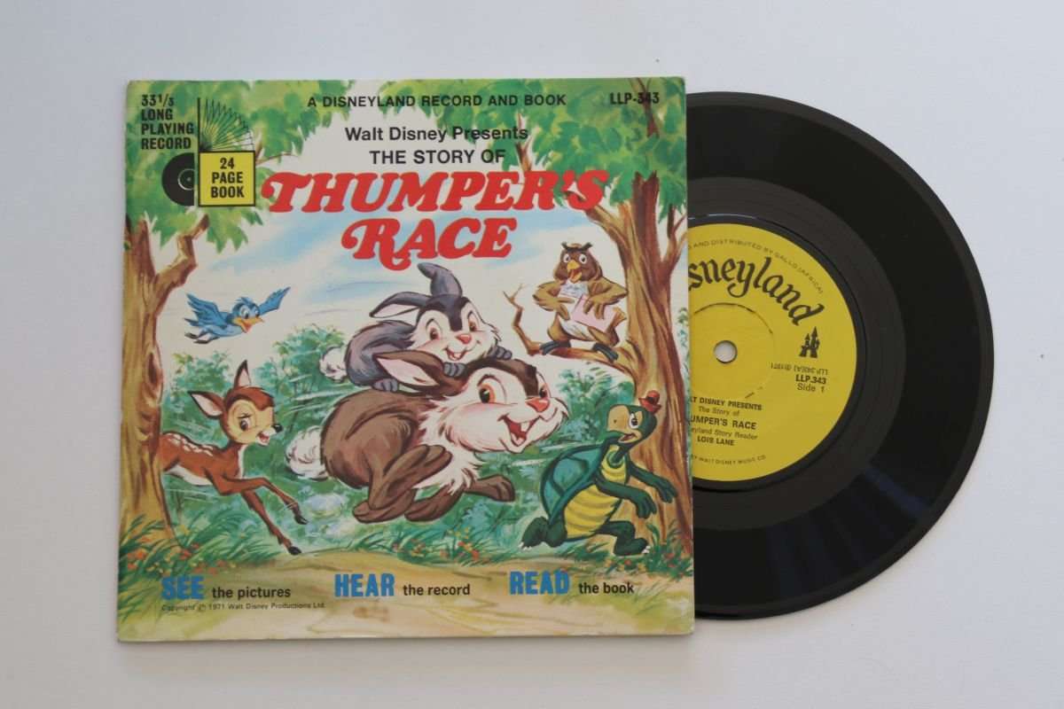 Walt Disney - Thumper's Race (7")(VG+/VG)