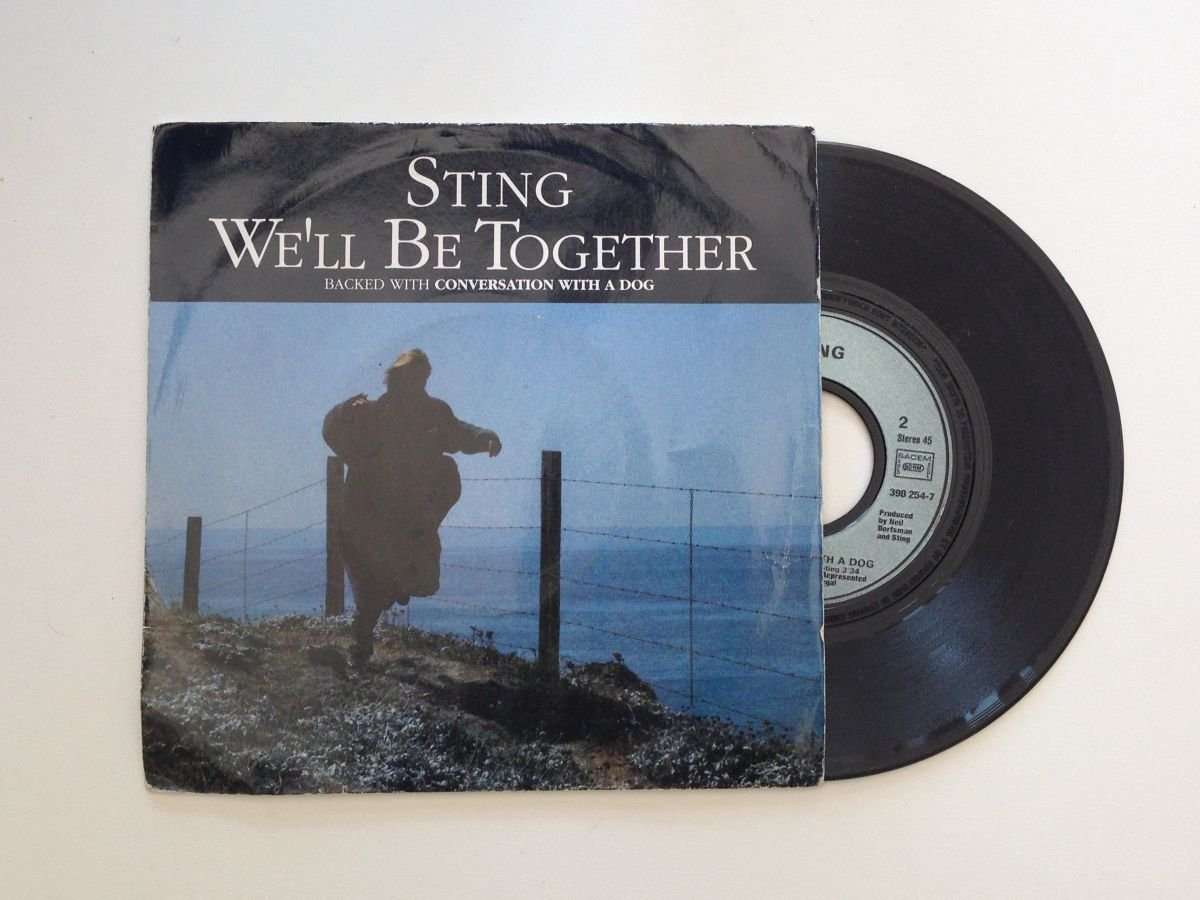 Sting - We'll Be Together (7") (VG)