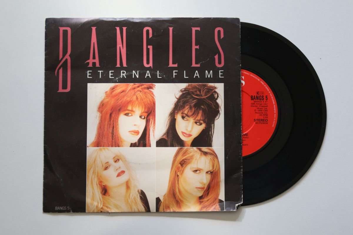Bangles - Eternal Flame (7") (VG+/VG)