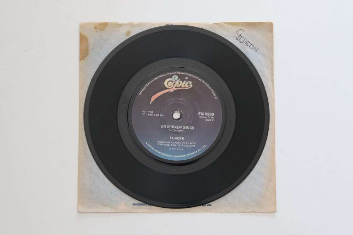 Europe - The Final Countdown (7") (VG/Generic)