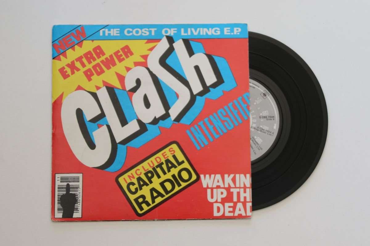 The Clash - I Fought The Law (7") (F/VG)