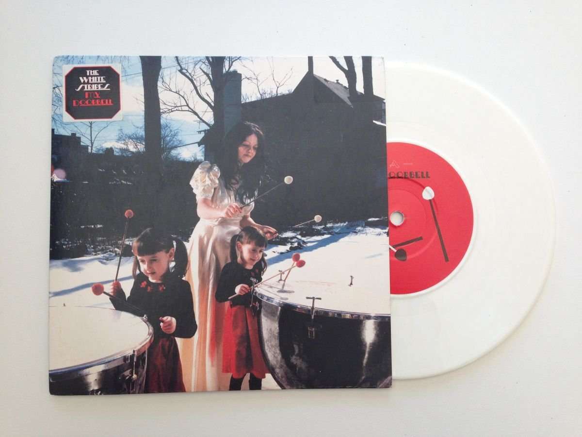 The White Stripes - My Doorbell (White Vinyl) (7") (VG+/G)