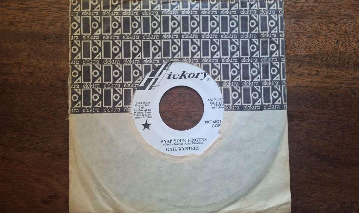 Gail Wynters - Snap Your Fingers / Going Out Of My Head (VG/Gen) (7")