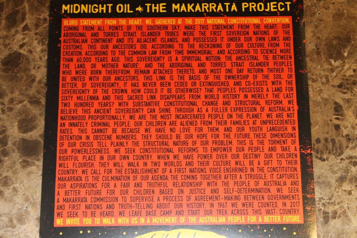 Midnight Oil - The Makarrata Project (VG+) (Yellow Vinyl)