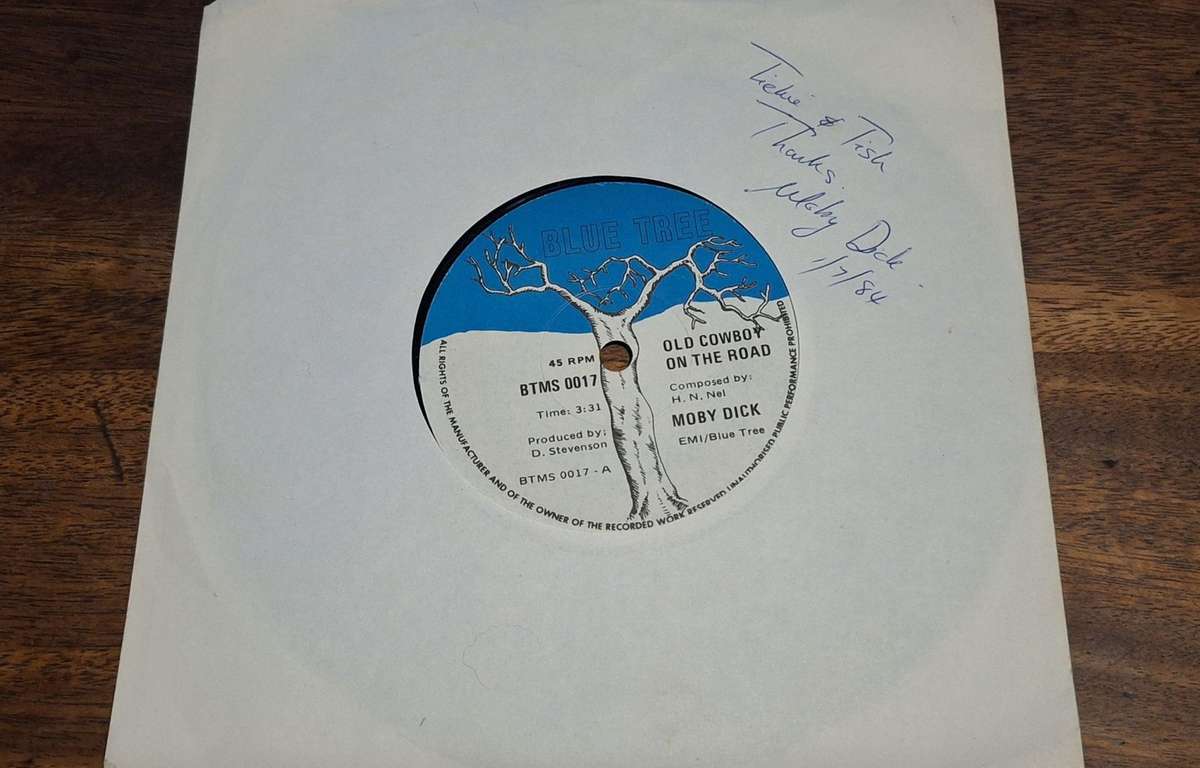 Moby Dick - Old Cowboy On The Road (G+/Gen) (7")
