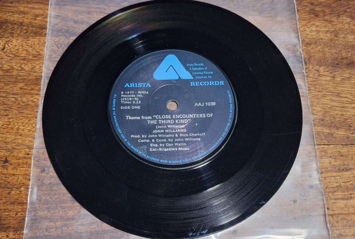 John Williams - Theme From "Close Encounters Of The Third Kind" (VG+/No Cover) (7")