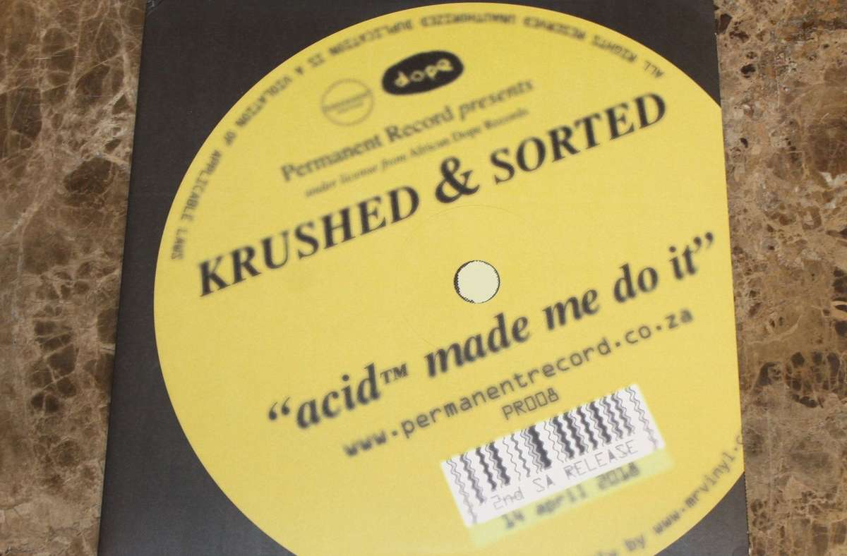 Krushed & Sorted - Acid Made Me Do It (VG+/VG) (2LP)