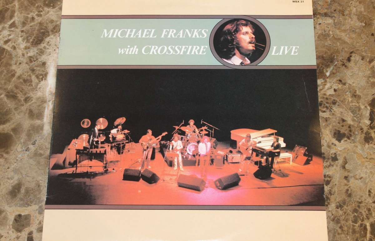 Michael Franks With Crossfire - Live (VG/VG+)