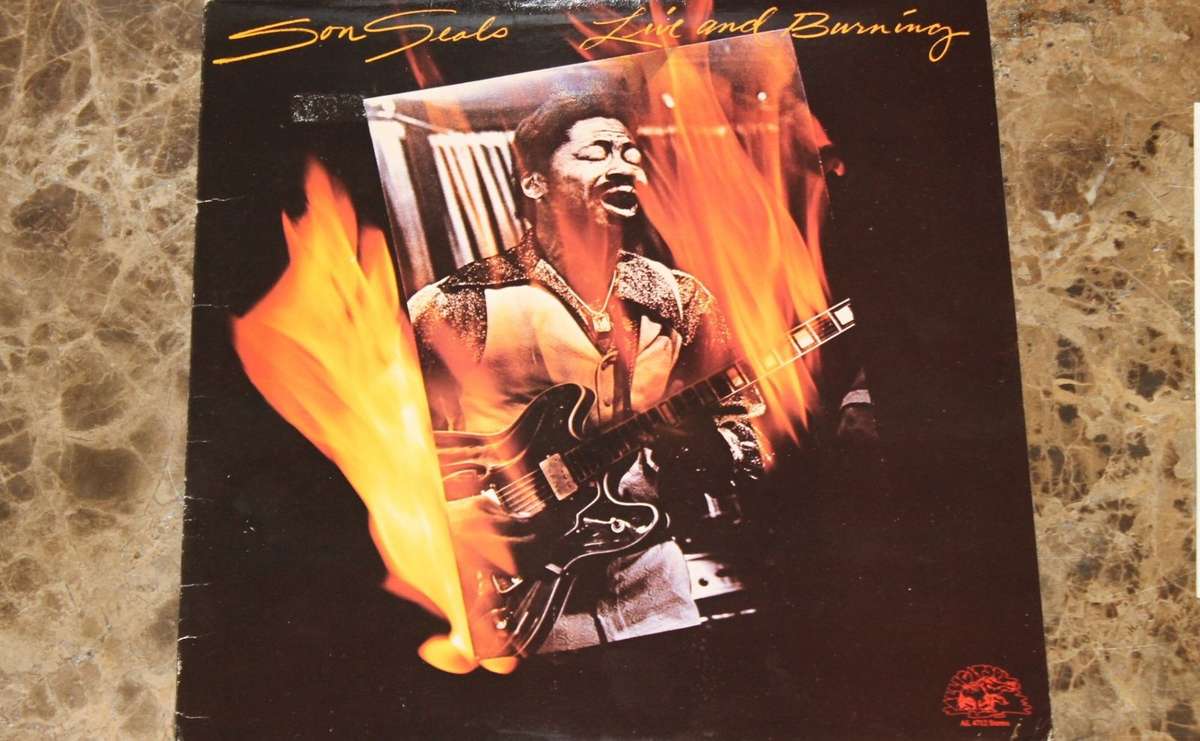 Son Seals - Live And Burning (G+/VG)